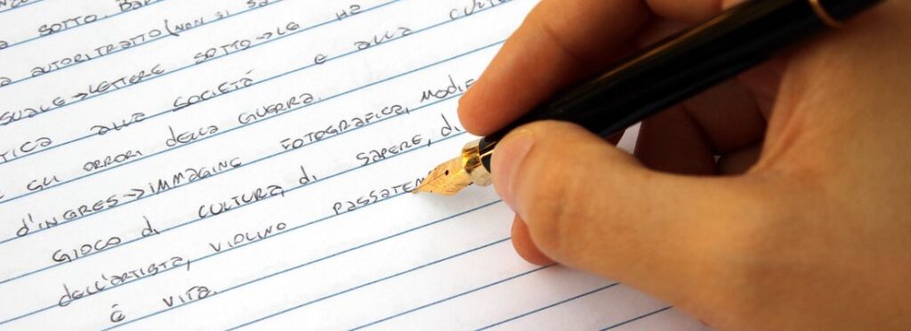 Escribir italiano